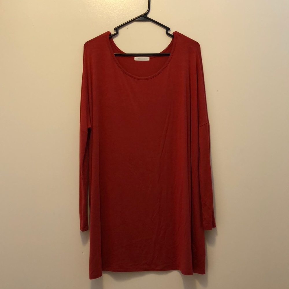 Harvest color t shirt dress!